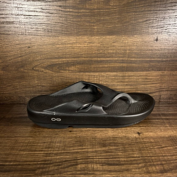 OOFOS Other - OOFOS Unisex Original Foam OOFoam Black Flip Flop Thong Sandal
